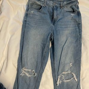 American eagle “mom jean” size 8